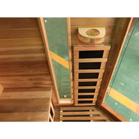 4-Person Cedar Corner Infrared Sauna