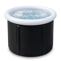 Large Ice Bath Tub Outdoor with Portable Bathtub Athletes Cold Water Therapy Tub Folding Bath Bucket PVC Spa Bathtub — Studio Shot